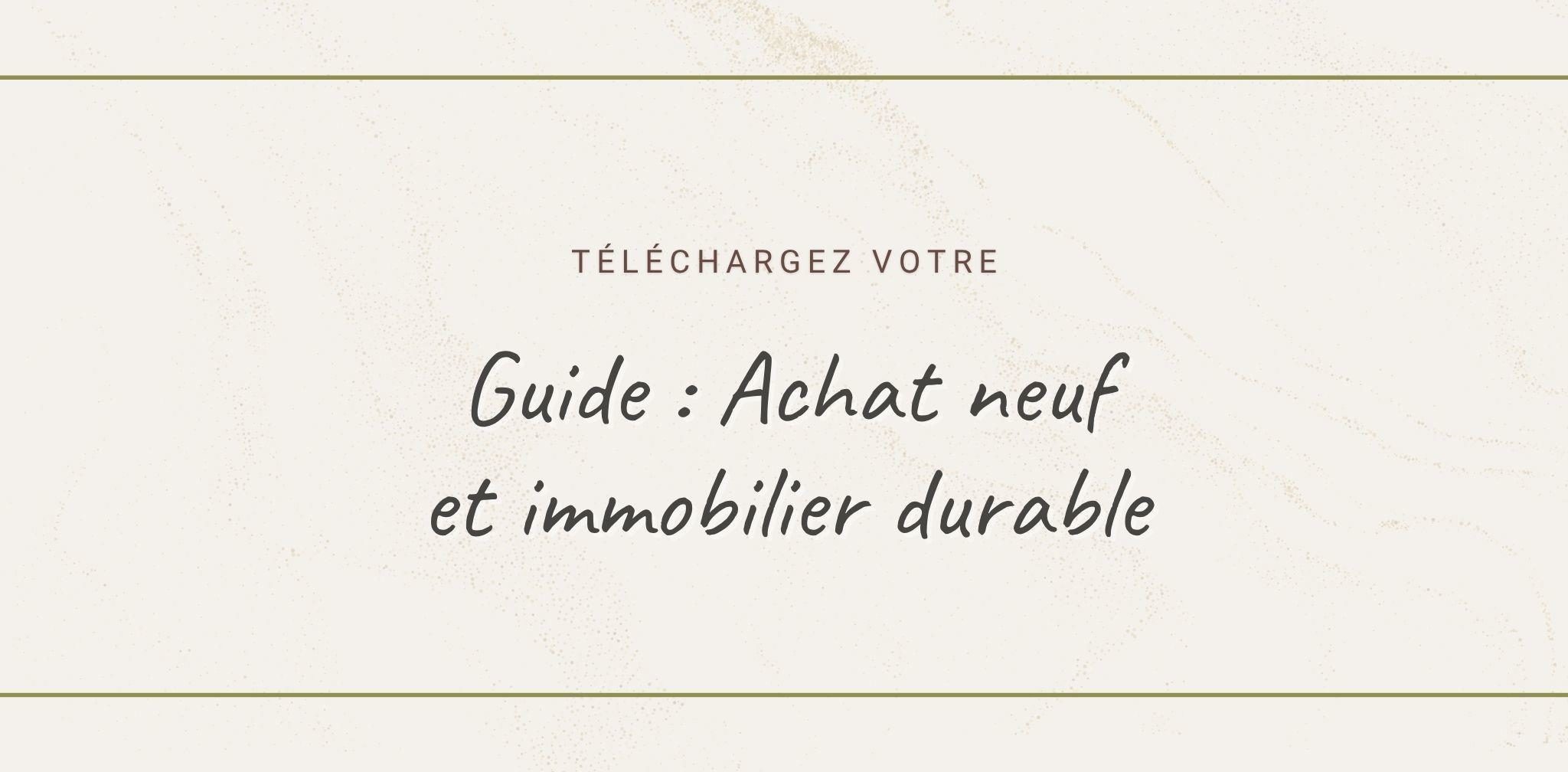 Télécharger guide immobilier durable sobrim immobilier