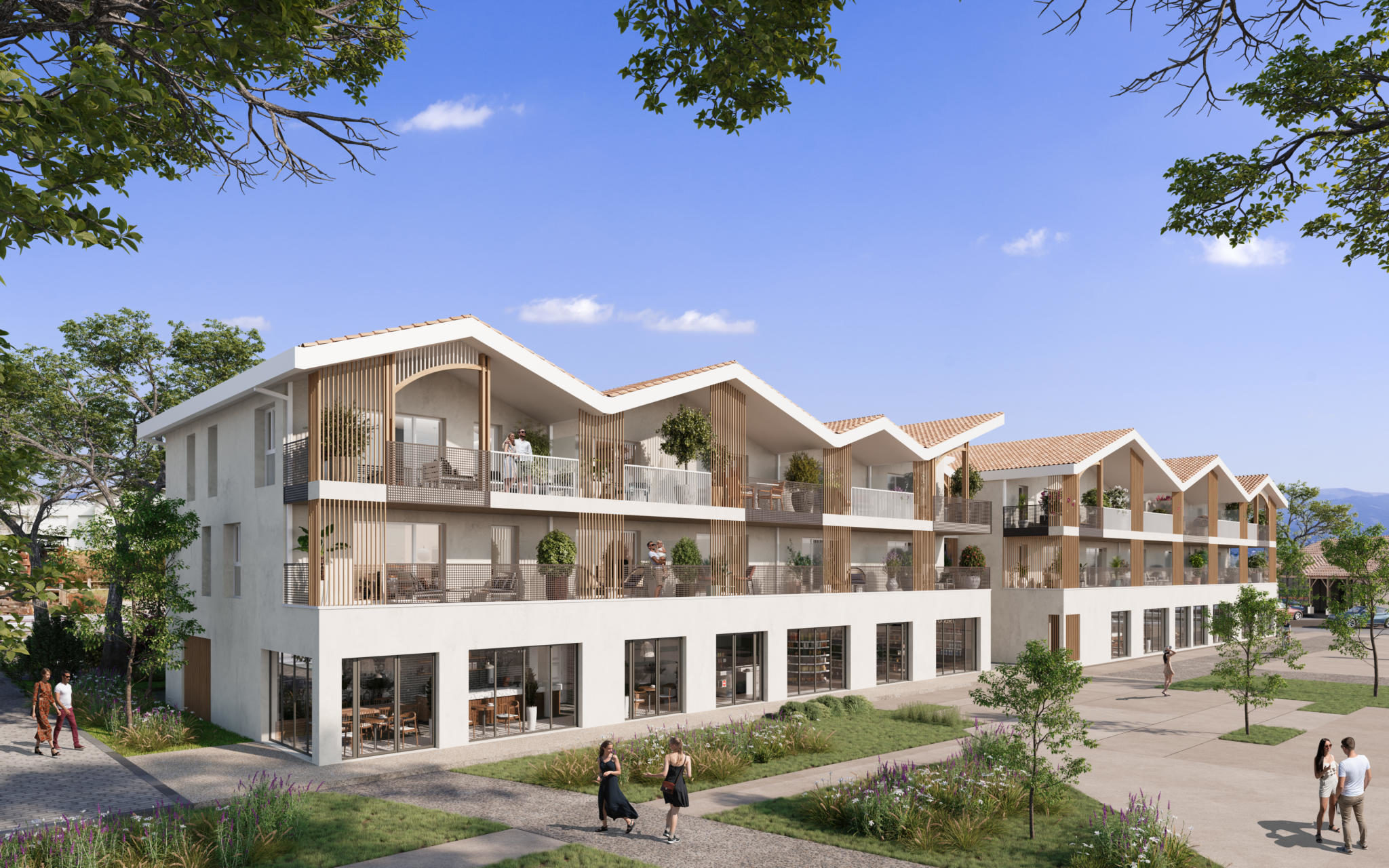 Résidence les terrasses de l'agora au barp en gironde